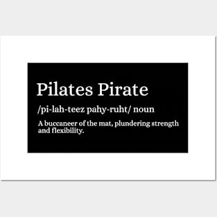 Definition: Pilates Pirate - Master of the Mat Posters and Art